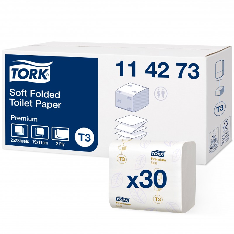 Tork 114273 papier toaletowy w składce