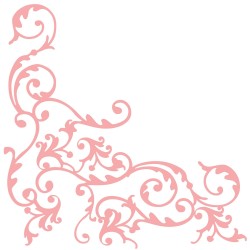 Serwetki flizelinowe biało-różowe